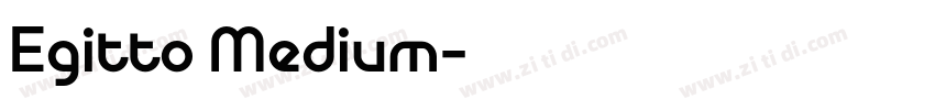 Egitto Medium字体转换